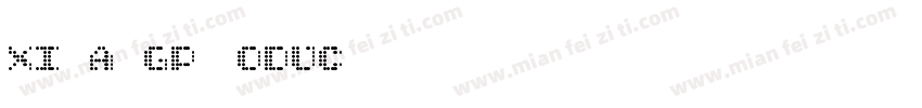 XITANGP RODUCT字体转换